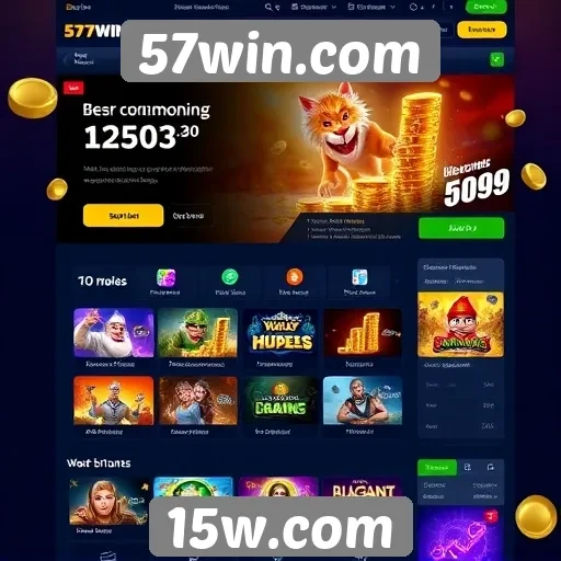 Explorando a interface do usuário do 57win.com