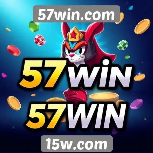 Variedade de jogos disponíveis em 57win.com